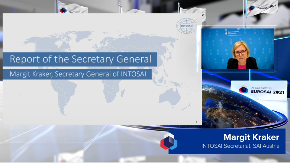 Reports on the cooperation with the INTOSAI and its working bodies