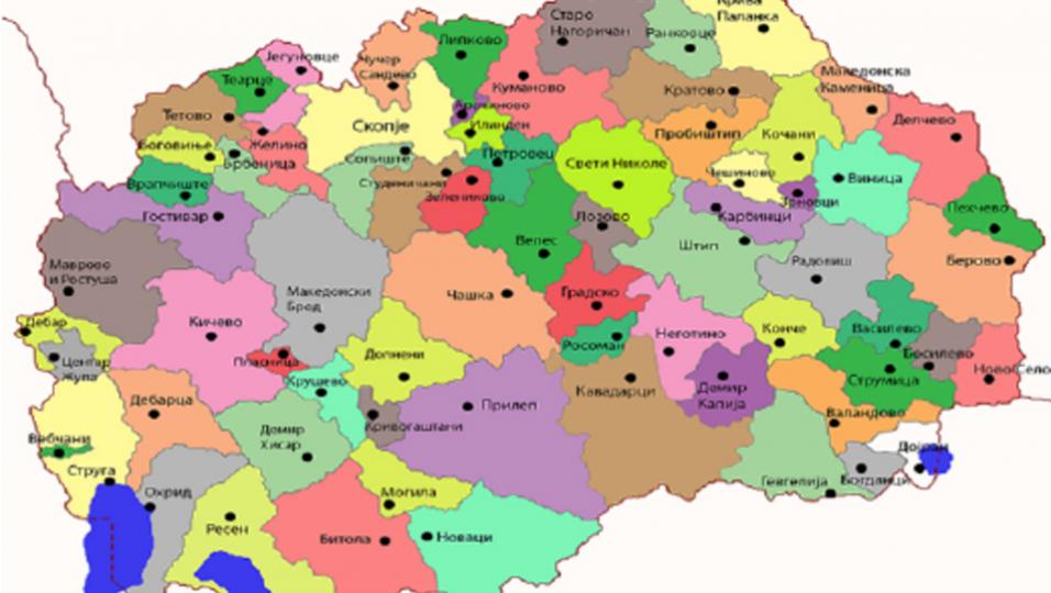 Карта на ЕЛС во државата 