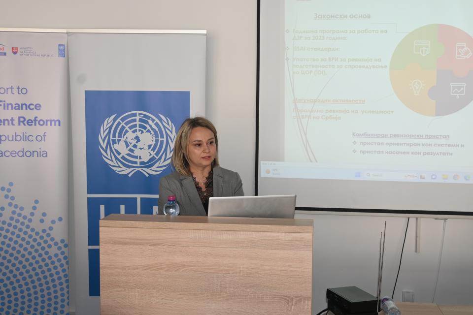 Презентација на Ирена Крстановска, самостоен ревизор, раководител на тим