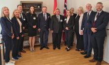 Делегацијата на ДЗР ја посети Амбасадата на Република Северна Македонија во Осло