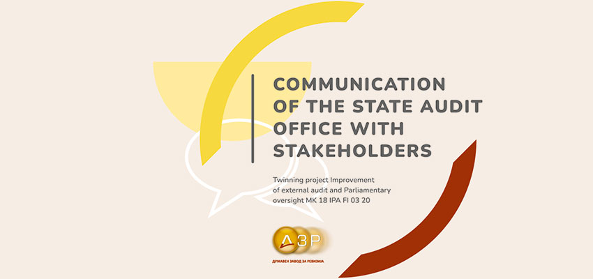 Brochure - Communication of the SAO with stakeholders