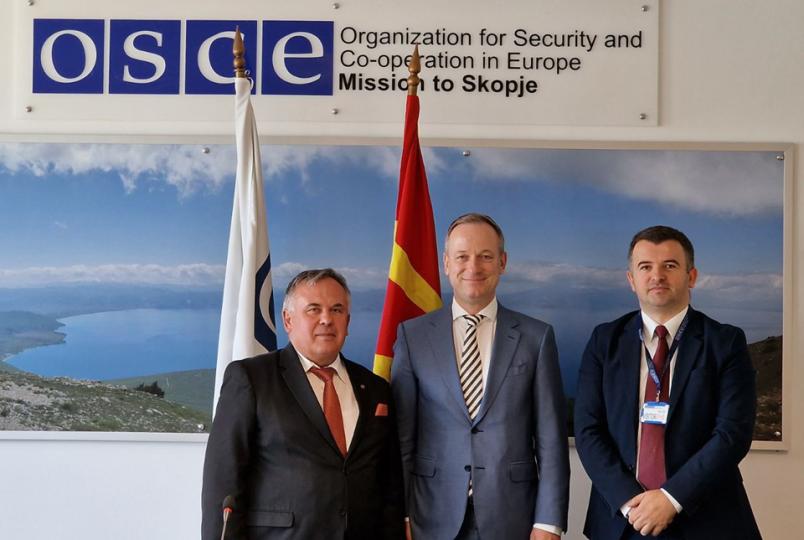 Водечките личности на ДЗР и OSCE