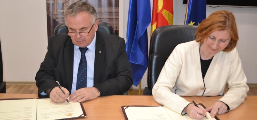 Потпишување на Меморандумот за соработка помеѓу ДЗР и ИФЕС