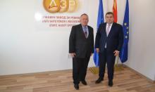 Главниот државен ревизор м-р Максим Ацевски и Заменик претседателот на Владата за европски прашања, Бојан Маричиќ