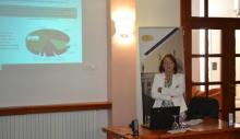 ПГДР Добринка Весковска со презентација од клучните утврдени состојби во неодамна објавениот конечен ревизорски извештај 
