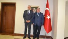 Главниот државен ревизор м-р Максим Ацевски и амбасадорот на Република Турција, во нашата држава, г.  Хасан Мехмет Секизќок