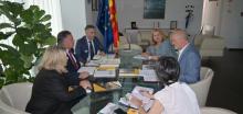 Работна средба со Амбасадорот на ЕУ во државата Дејвид Гир